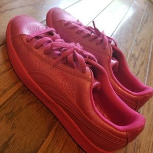Puma Pink Shoes Size 10
